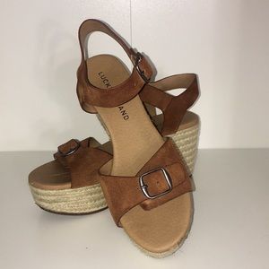 Lucky Brand Platform Espadrilles